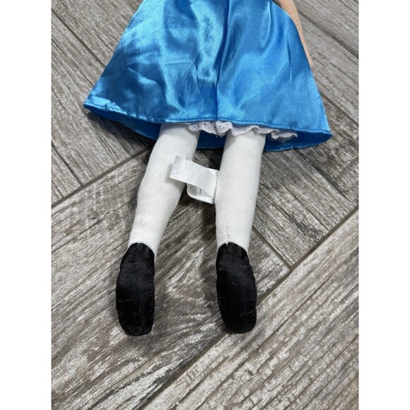 ALICE IN WONDERLAND bean bag plush doll Disney Store exclusive Large 18 Inch - Picture 6 of 7